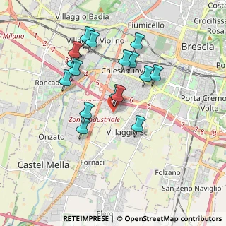 Mappa Via della Seta, 25125 Brescia BS, Italia (1.68563)