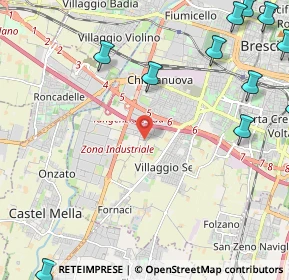 Mappa Via della Seta, 25125 Brescia BS, Italia (3.4)