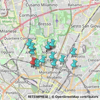 Mappa Via Marco Tullio Cicerone, 20162 Milano MI, Italia (1.55938)