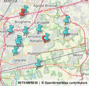Mappa S.S. 30 s, 20063 Cernusco sul Naviglio MI, Italia (4.37333)