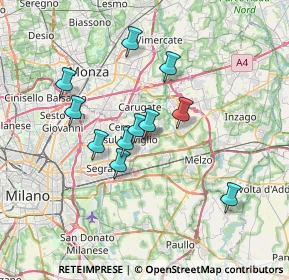 Mappa S.S. 30 s, 20063 Cernusco sul Naviglio MI, Italia (5.91)