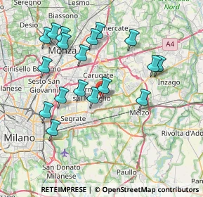 Mappa S.S. 30 s, 20063 Cernusco sul Naviglio MI, Italia (7.63611)