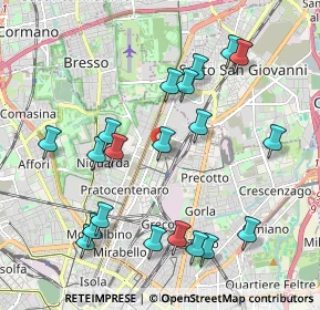 Mappa Via Bicocca degli Arcimboldi, 20100 Milano MI, Italia (2.14)