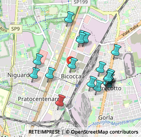 Mappa Via Bicocca degli Arcimboldi, 20100 Milano MI, Italia (0.94)