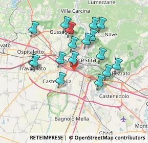 Mappa Via Quinta, 25125 Brescia BS, Italia (6.74)