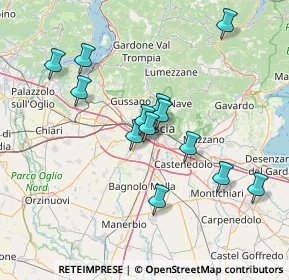 Mappa Via Quinta, 25125 Brescia BS, Italia (13.26769)