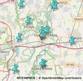 Mappa Via Trento, 20062 Cassano d'Adda MI, Italia (4.475)