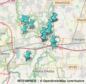 Mappa Via Trento, 20062 Cassano d'Adda MI, Italia (2.85059)