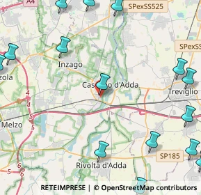 Mappa Via Trento, 20062 Cassano d'Adda MI, Italia (6.55688)