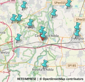 Mappa Via Trento, 20062 Cassano d'Adda MI, Italia (4.78333)