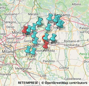 Mappa Via Trento, 20062 Cassano d'Adda MI, Italia (10.7265)