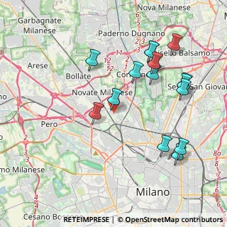 Mappa Via Pietro Maffi, 20157 Milano MI, Italia (4.25)