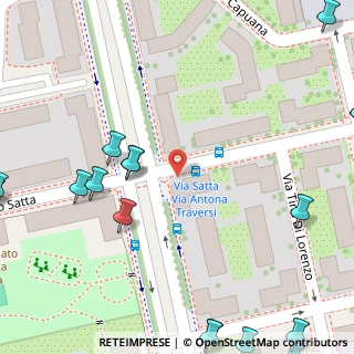 Mappa Via Sebastiano Satta, 20157 Milano MI, Italia (0.13464)