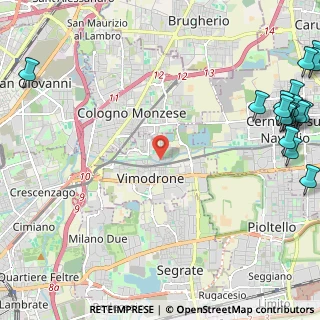 Mappa Via Alessandro Manzoni, 20090 Vimodrone MI, Italia (3.66588)