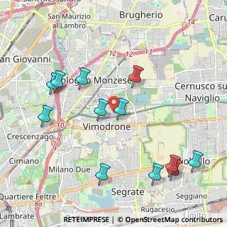 Mappa Via Alessandro Manzoni, 20090 Vimodrone MI, Italia (2.29333)