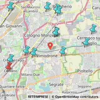Mappa Via Alessandro Manzoni, 20090 Vimodrone MI, Italia (2.77846)