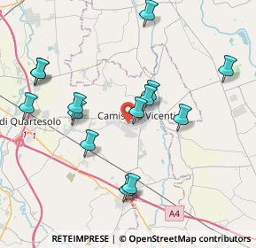 Mappa Via Padre A. Menin, 36043 Vicenza VI, Italia (3.99429)