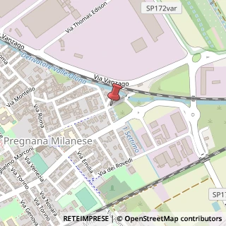 Mappa Via Vittorio Emanuele,  23, 20010 Pregnana Milanese, Milano (Lombardia)