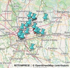 Mappa SS 11 PADANA SUPERIORE, 20051 Cassina de' Pecchi MI, Italia (10.3155)