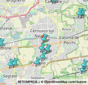 Mappa Via Legnano, 20063 Cernusco sul Naviglio MI, Italia (2.76133)