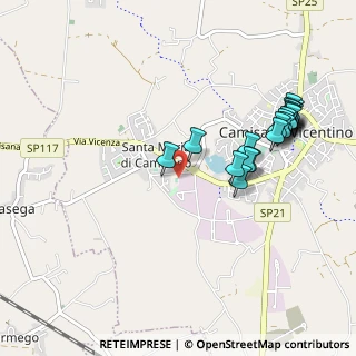 Mappa Via Roma Santa Maria, 36043 Camisano Vicentino VI, Italia (1.0655)