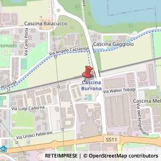 Mappa Via della Burrona, 38, 20090 Vimodrone, Milano (Lombardia)