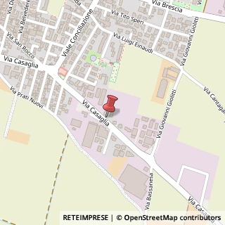 Mappa Via Casaglia, 55, 25039 Passirano, Brescia (Lombardia)