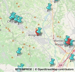 Mappa Via Alberti, 36071 Arzignano VI, Italia (6.6495)