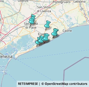 Mappa Spiaggia di Jesolo, 30016 Lido di Jesolo VE, Italia (10.85273)