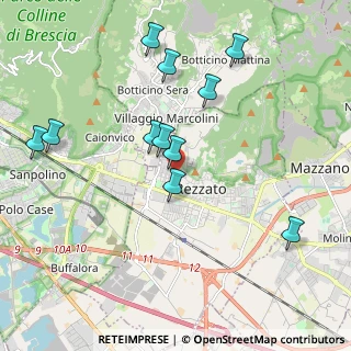 Mappa Via Antonio Meucci, 25086 Rezzato BS, Italia (2.02364)