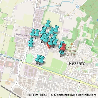 Mappa Via Antonio Meucci, 25086 Rezzato BS, Italia (0.27407)