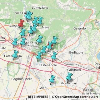 Mappa Via Antonio Meucci, 25086 Rezzato BS, Italia (8.84)