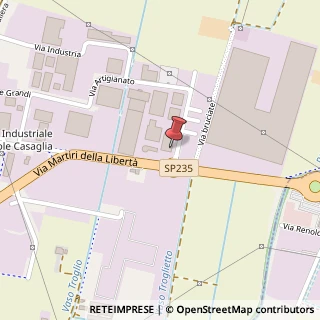 Mappa Via Artigianato, 48, 25030 Torbole Casaglia, Brescia (Lombardia)