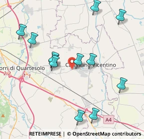 Mappa Via Rasega, 36043 Camisano vicentino VI, Italia (4.31)