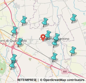Mappa Via Rasega, 36043 Camisano vicentino VI, Italia (4.40417)