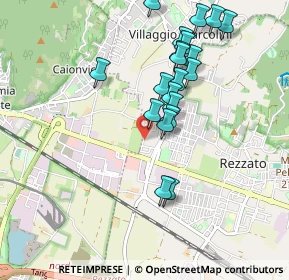 Mappa Via Alessandrini Emilio, 25086 Rezzato BS, Italia (0.908)