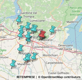 Mappa Via Alessandrini Emilio, 25086 Rezzato BS, Italia (13.23353)