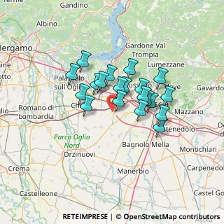 Mappa Via Foresta, 25039 Travagliato BS, Italia (10.07)