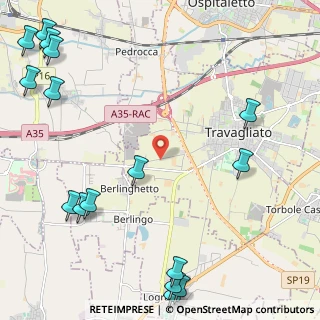 Mappa Via Foresta, 25039 Travagliato BS, Italia (3.33563)