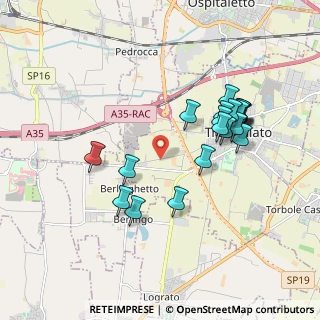 Mappa Via Foresta, 25039 Travagliato BS, Italia (1.802)
