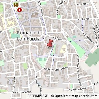 Mappa Via dell'Armonia, 104, 24058 Romano di Lombardia, Bergamo (Lombardia)