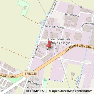 Mappa Via E. Mattei, 28, 25030 Torbole Casaglia, Brescia (Lombardia)