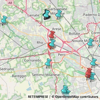 Mappa Via Giosue Carducci, 20016 Pero MI, Italia (6.2165)
