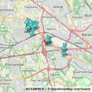 Mappa Via Giosue Carducci, 20016 Pero MI, Italia (1.65364)