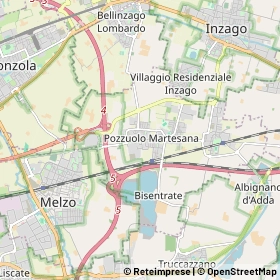 Mappa Pozzuolo Martesana