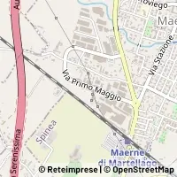 Map Martellago