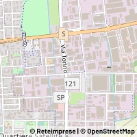 Mapa Cernusco sul Naviglio