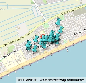 Mappa Via S. Donà di Piave, 30016 Lido di Jesolo VE, Italia (0.255)