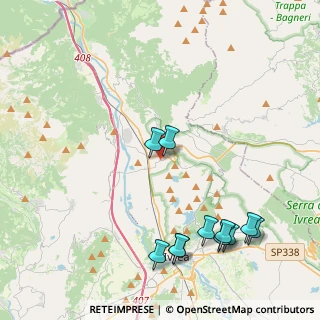 Mappa Via Andrate, 10013 Borgofranco d'Ivrea TO, Italia (4.92818)