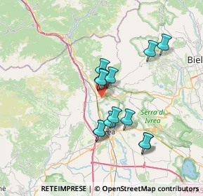 Mappa Via Andrate, 10013 Borgofranco d'Ivrea TO, Italia (6.01769)